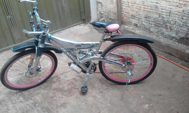 Bicicleta com freio adisco - Foto 4