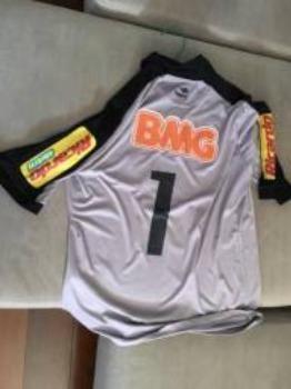 Blusa Atlético Goleiro Topper Cinza Novinha - Foto 4