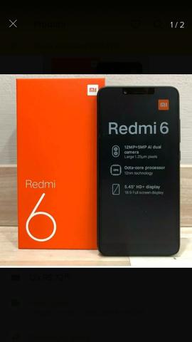 Smartphone Xiaomi Redmi 6 ( 64gb / 4 RAM )