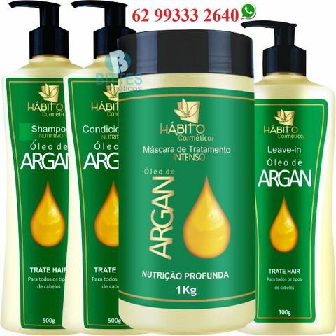 Tratamento Óleo de Argan Bittes Cosméticos