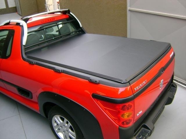Promoção de Capota Lona Marítima Flashcover Saveiro/Hilux/Strada/Amarok/ etc