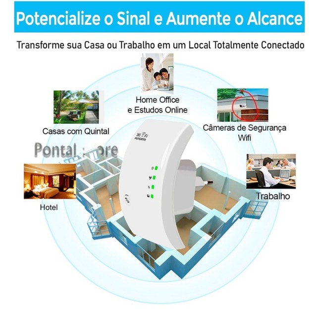 Extensor Repetidor De Sinal Wi-fi 1200 Mbps - Foto 4