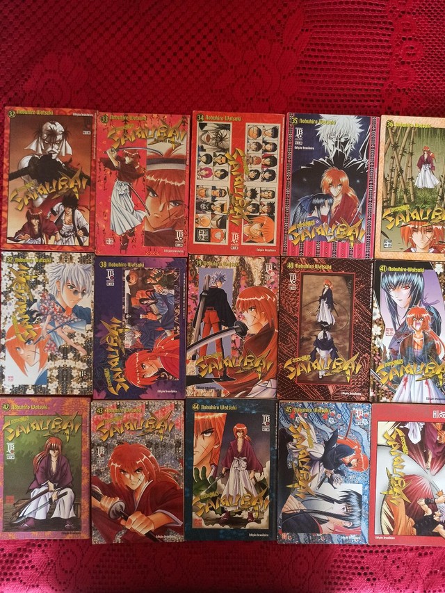 Desapego mangá Samurai X - Foto 4