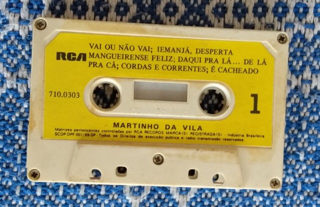 Fita K7 Cassete Original Martinho Da Vila  - Foto 3