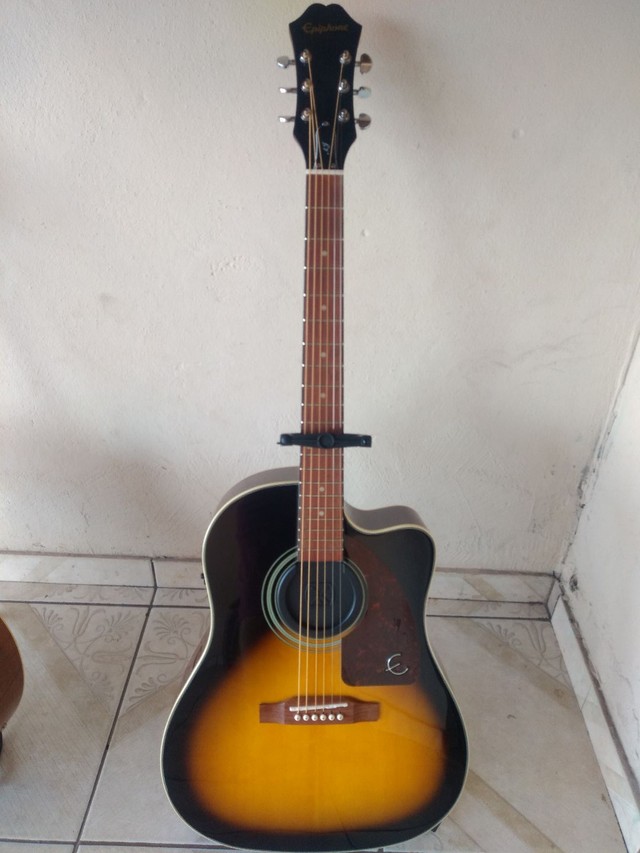 Vendo violão epiphone aj210 - Foto 2