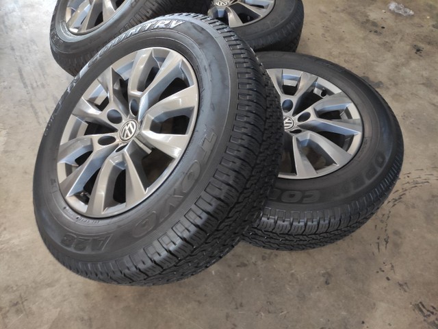 PROMOÇÃO RODA AMAROK ARO 17 C/ PNEU ZERO À BASE DE TROCA - Foto 2