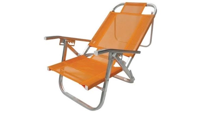 Cadeira de praia de deitar