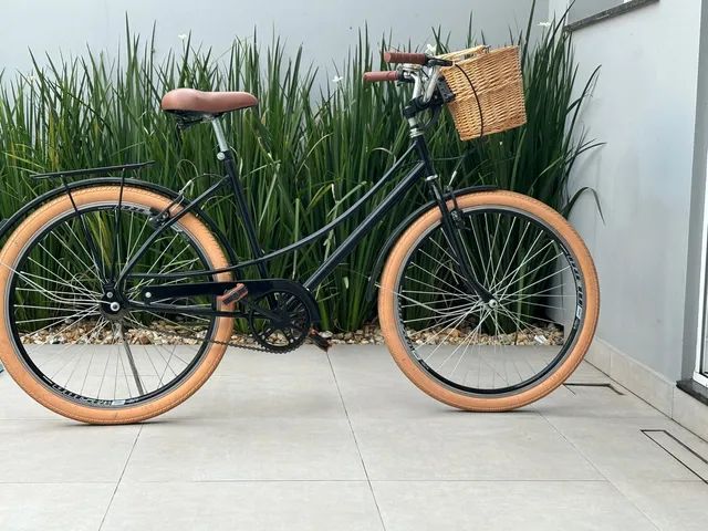 Bicicleta Vintage Retro Food Bike estilo antiga  - Foto 3
