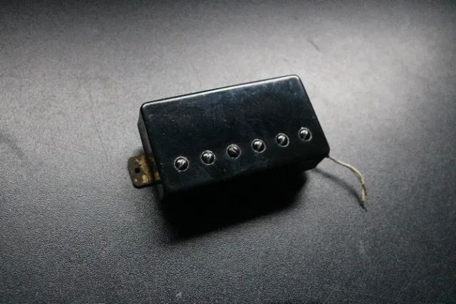 Captador Guitarra Estilo Les Paul Black / Cromado 2 fios - Foto 3