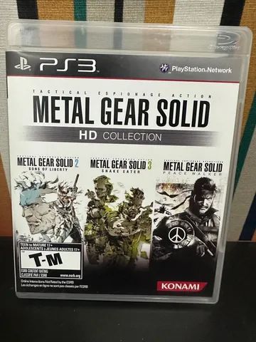 Metal Gear Solid 2 Sons Of Liberty Hd Ps3 Jogo Digital