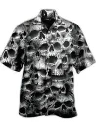 Camisa fácil lavar caveira  - Foto 5