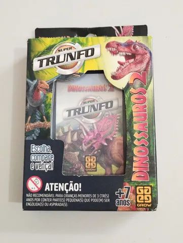 Jogo Trunfo Dinossauro - Grow