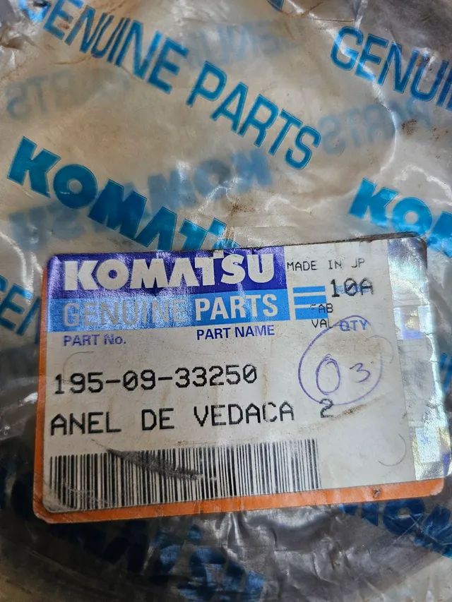 Escavadeira komatsu D375A retentor oleo novo original 1950933250 - Foto 2