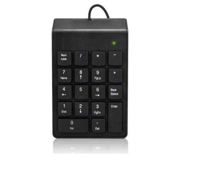 Mini Teclado Numérico Portátil Usb 18 Teclas - Foto 3
