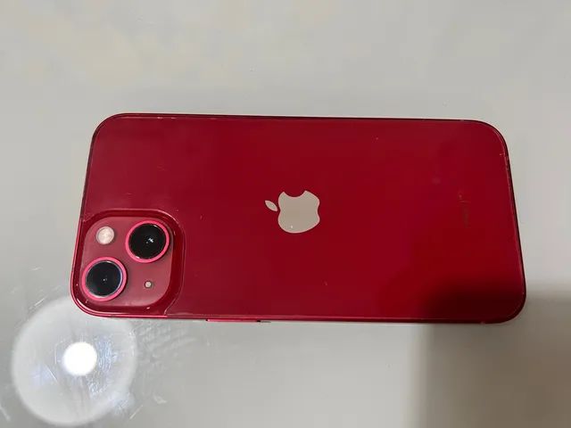 iPhone 13 red 128gb perfeito estado!