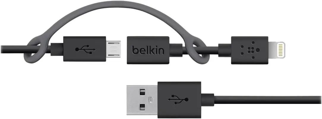 Cabo 2 EM 1 Micro-USB/Lightning P/ Iphones/ Ipads e Smartphones