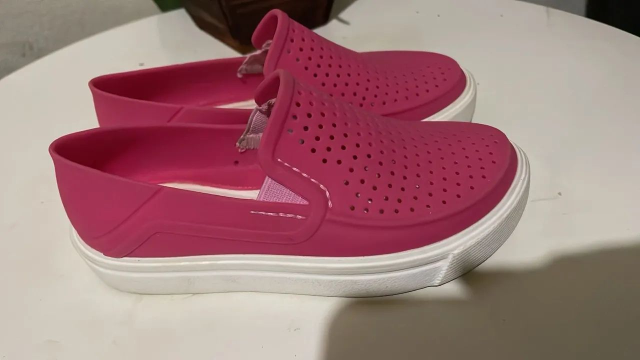 Crocs rosa Original 28/29 - Foto 2