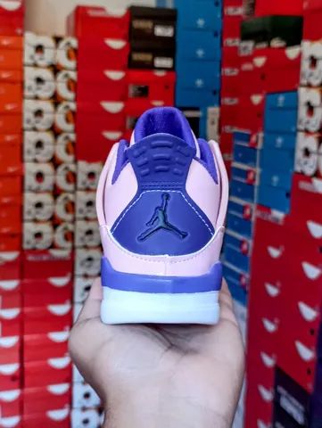 Tênis Nike Jordan 4 Infantil Feminino - Foto 2