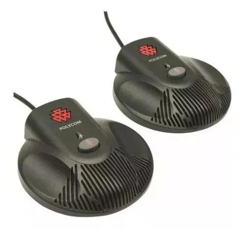 Microfones De Expansão P/ Polycom Soundstation 2wexss2