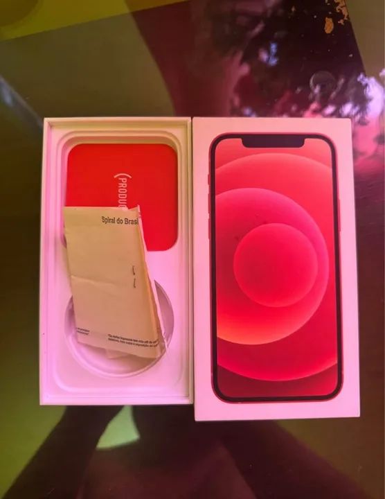 iPhone 12 Vermelho (PRODUCT)RED - Novo