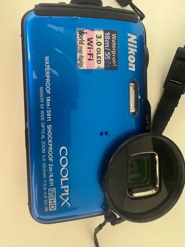 Nikon Câmera digital mergulho/ embaixo da agua