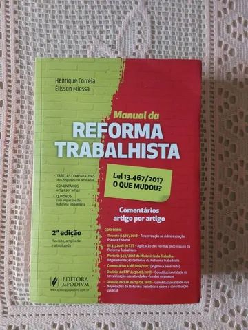 manual da reforma trabalhista
