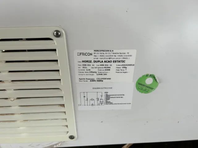 Freezer horizontal Fricon - Foto 2