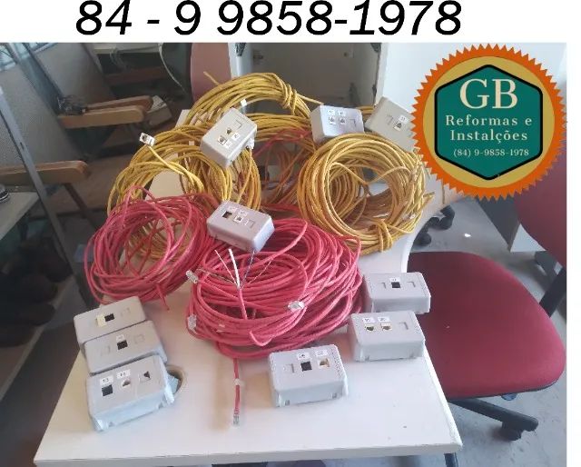 Cabos de Internet / rede / roteador / impressora - Foto 4