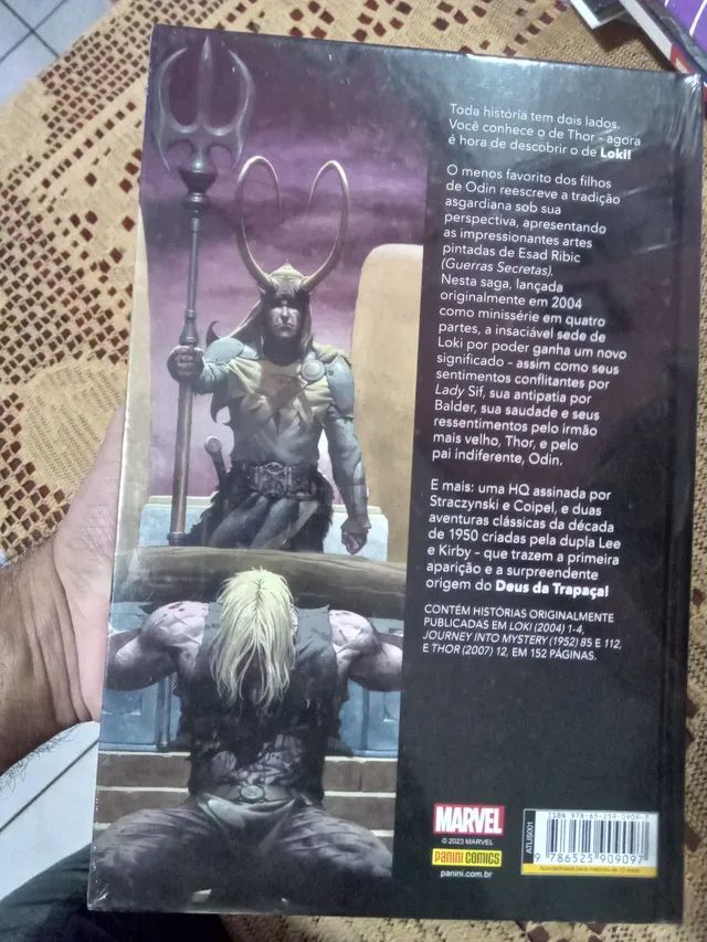 HQ capa dura lacrada Thor e Loki  irmãos de sangue!  - Foto 2