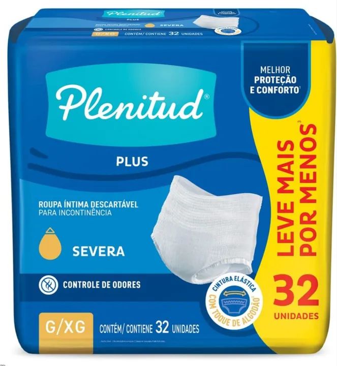 Roupa íntima geriátrica 