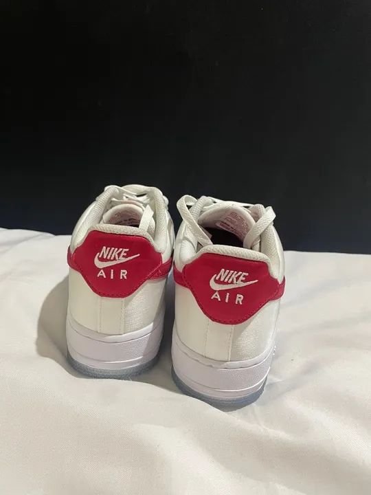 Nike Air Force 1 Low Satin Vermelho feminino  TAM: 38