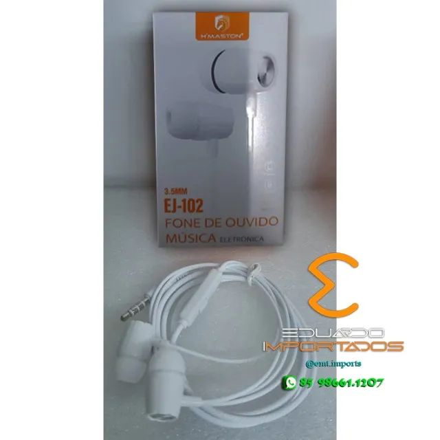 Fone Estéreo c Microfone H'Maston EJ-102 - Foto 4