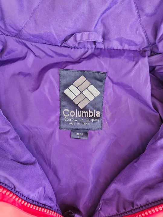 Jaqueta Columbia Vintage Anos 90 tam.GG corta vento impermeavel n é the north face nike - Foto 4