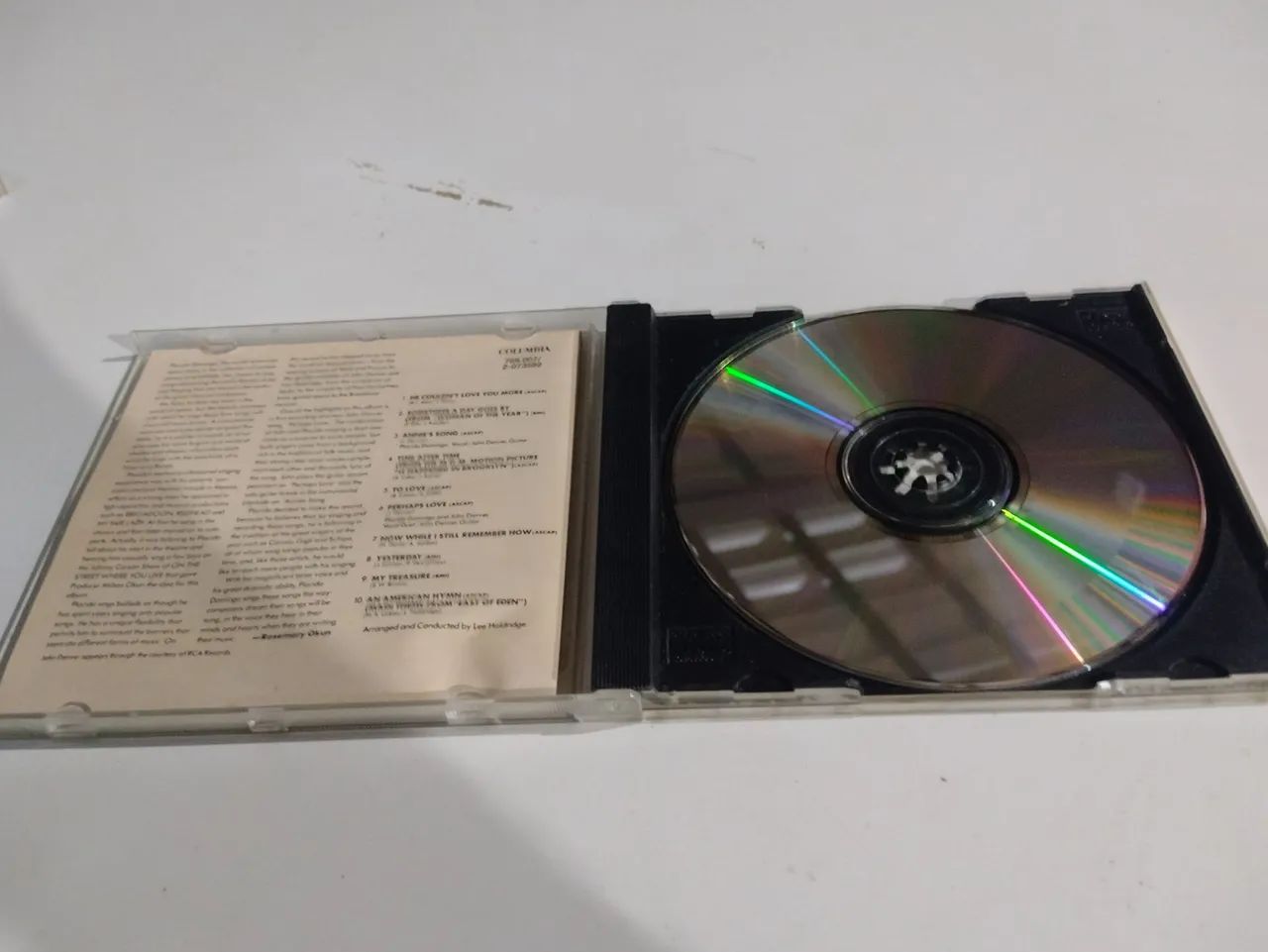 CD Perhaps Love - Placido Domingo whit John Denver  - Foto 2
