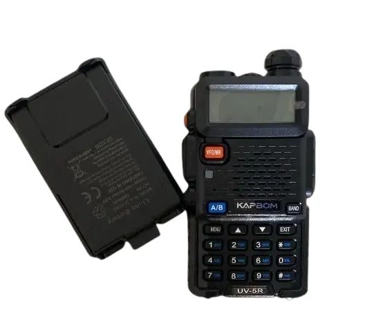 Rádio Comunicador Kapbom UV-5R com Função FM e Alto Alcance Loja Coimbra Computadores  - Foto 5