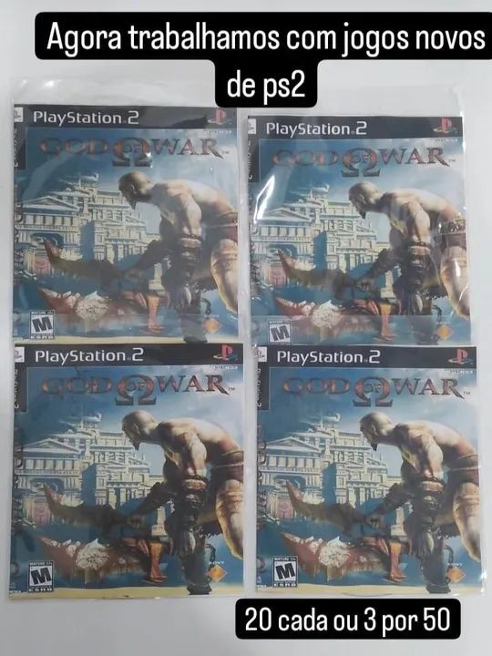 Jogos ps2 com garantia. Loja circulo do game 