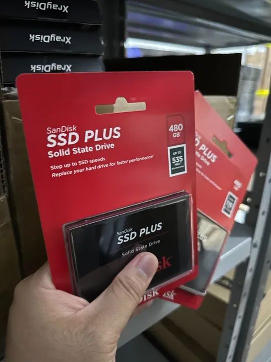 SSD SanDisk Plus 480GB 2.5" - Foto 2