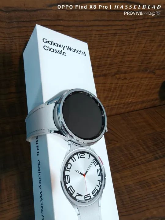 Smartwatch Samsung Galaxy Watch6 Classic semi-novo aceito cartão de crédito. - Foto 3