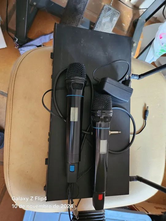 Microfones sem fio marca Napoli - Foto 2