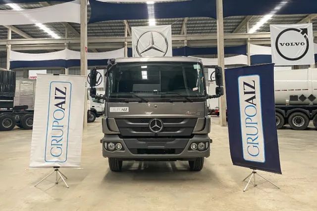 MB Atego 1719/48 25/25 Polinguindaste Duplo Não Articulado 9 Ton