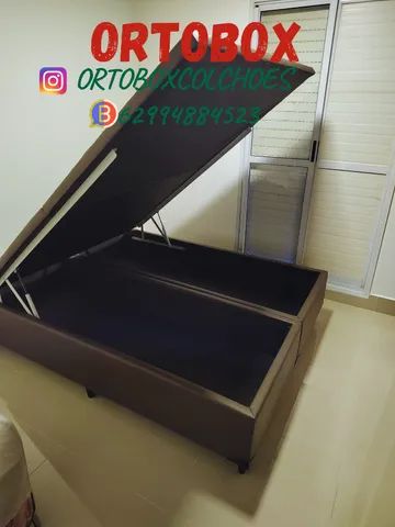 Box Baú Queen Size com estrutura reforçada - Foto 3