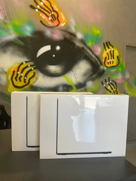 MacBook Air meia noite M2 e M3 lacrados pronta entrega