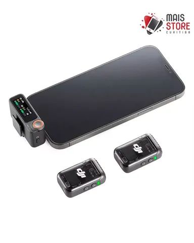 Microfone Dji Mic 2 (2 TX + 1 RX + Charging Case) Novos/Lacrados  - Foto 4