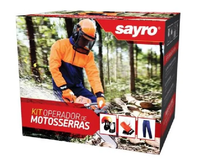KIT SEGURANÇA P/ OPERADOR MOTOSSERRA SAYRO - 20510