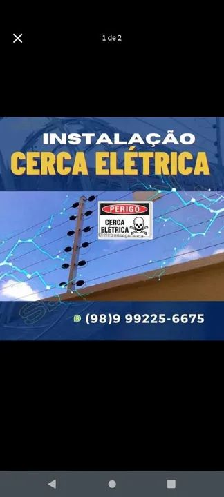 Instalação de Cerca Elétrica ou concertina A PARTIR DE R$ 45
