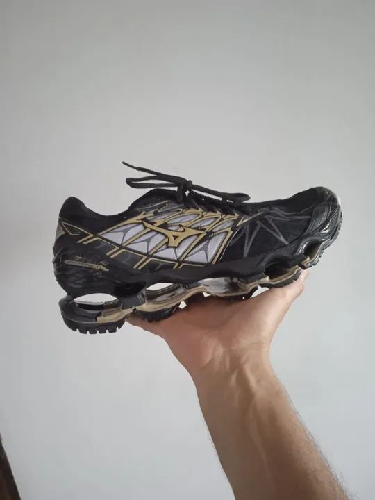 Tênis Mizuno Wave Prophecy 7Preto - Foto 2