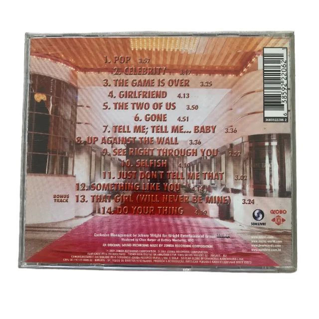 CD 'N Sync Celebrity 2001 Original - Físico - Foto 2
