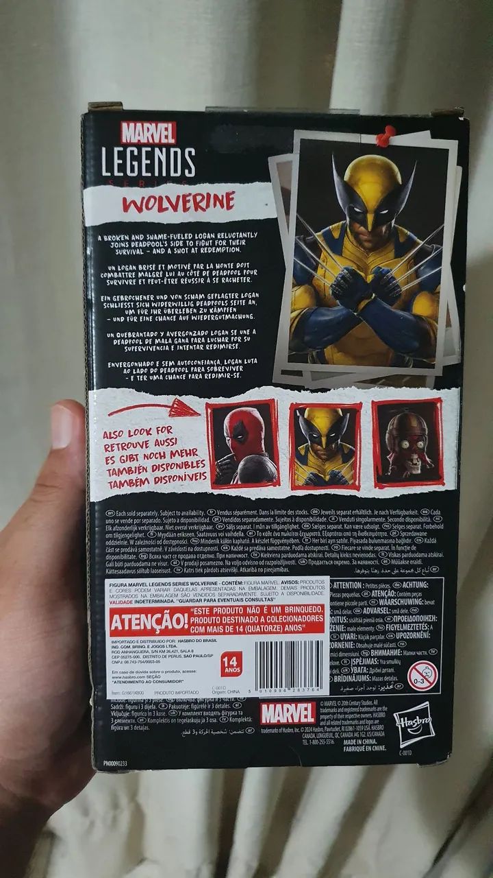 Wolverine Marvel Legends Deadpool Filme Action Figure - Foto 2