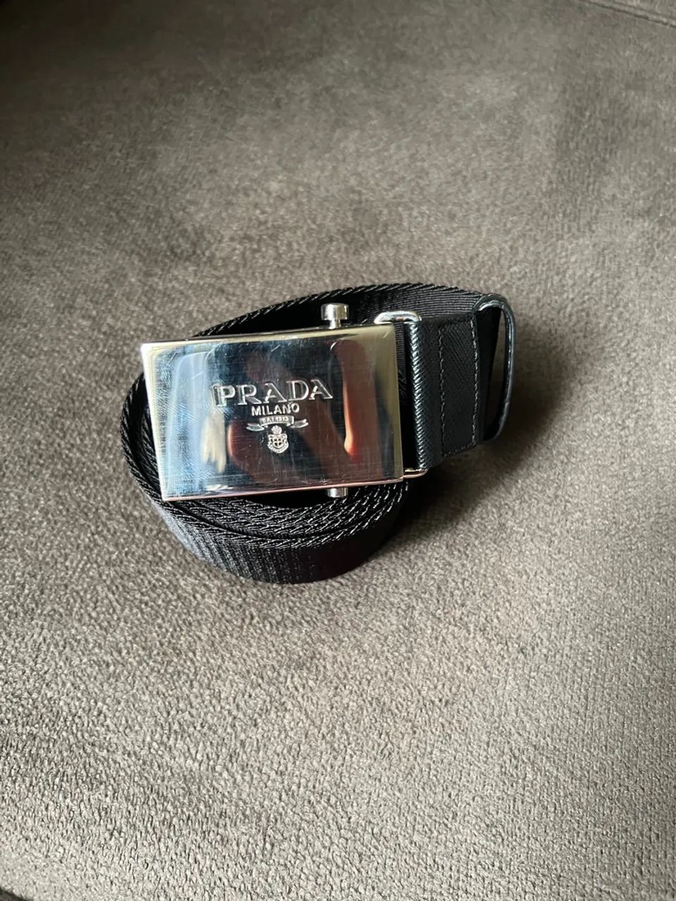 Cinto Prada Original - Clássico da Grife | 105cm | Sem Uso - Foto 3