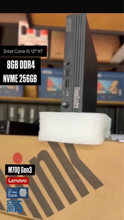 Lenovo Mini M70q - Intel Core i5 12a  - Foto 2